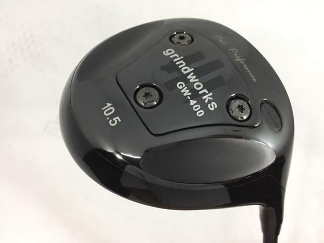 返品OK 【中古ゴルフクラブ】Grindworks(グラインドワークス) grindworks(グラインドワークス) GW400 ドライバー TRPX アフターバーナー Black flare 1W