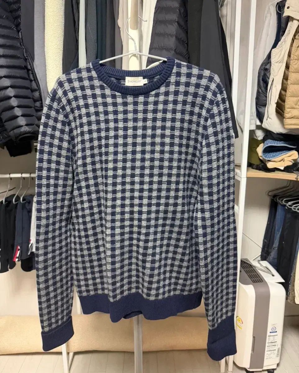 MONCLER モンクレール チェック ニット