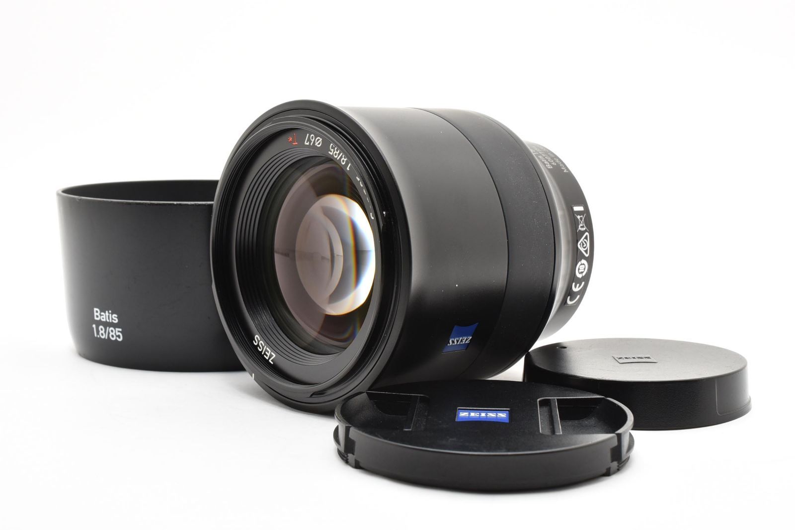 ★良品★ カールツァイス Carl Zeiss Batis 85mm F1.8 ソニー SONY Eマウント《フード・前後キャップ付！》★完動品★ #A605101