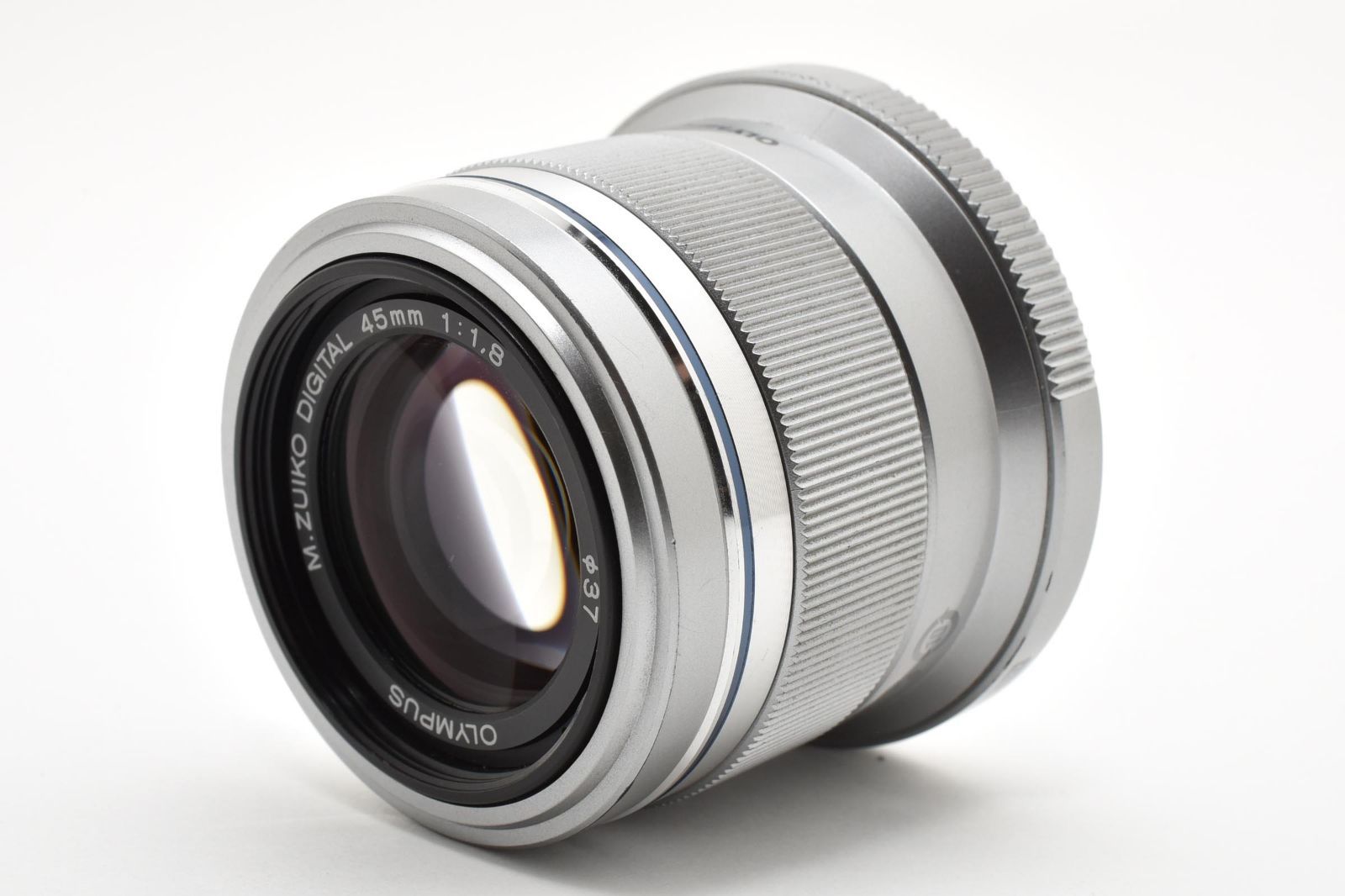 ★良品★ オリンパス OLYMPUS M.ZUIKO DIGITAL 45mm F1.8 シルバー ★完動品★ #A605089