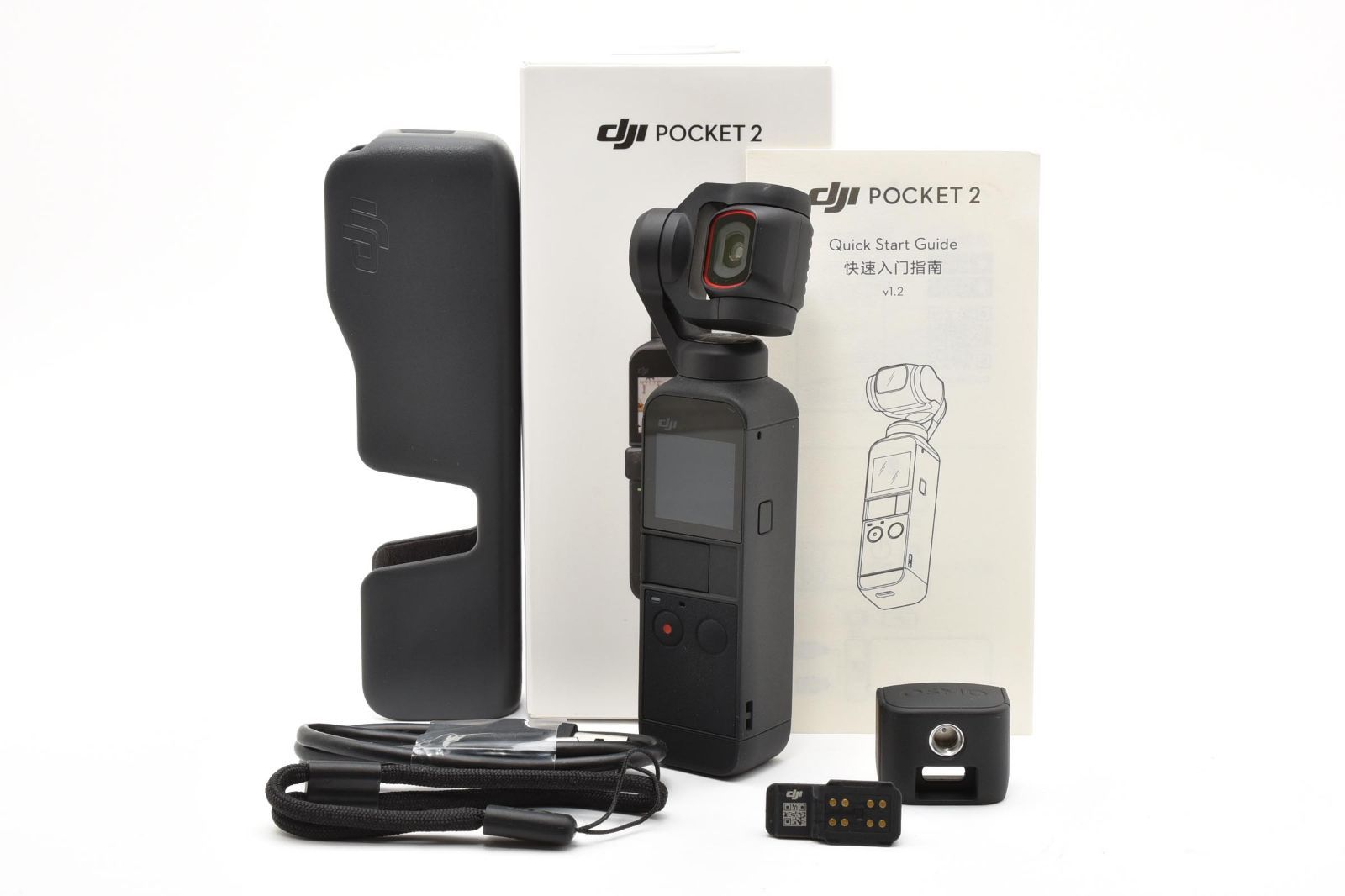 ★極上★ ディージェイアイ DJI Pocket 2 OP2CP1 《元箱付・付属品多数！》★完動品★ #A605105