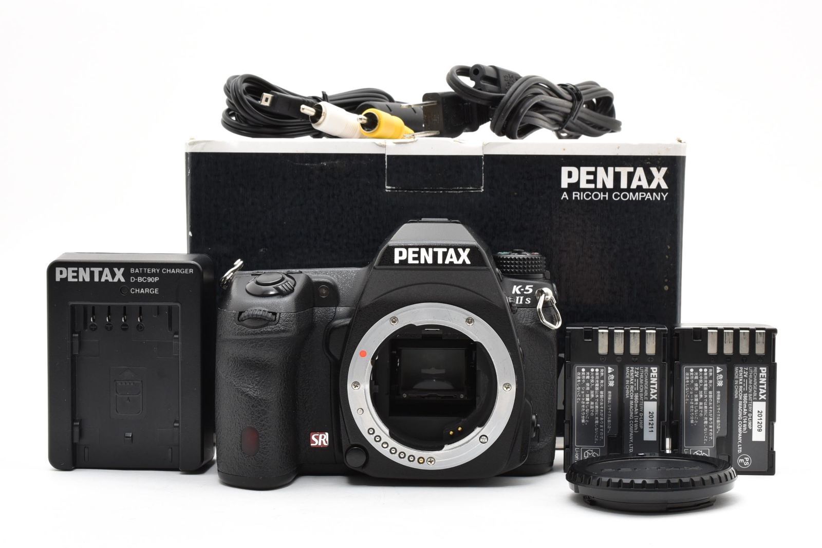 ★良品★ ペンタックス PENTAX K-5 IIs ボディ 《ショット数8517回・元箱付・付属品多数！》★完動品★ #A605140