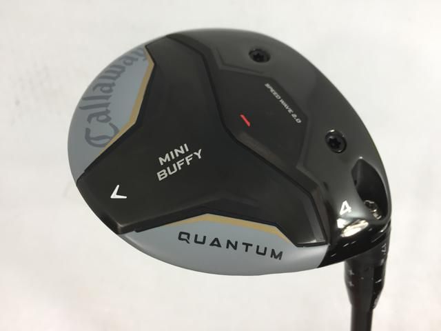 返品OK 【中古ゴルフクラブ】【超美品】キャロウェイ QUANTUM MINI BUFFY (クアンタム ミニ バフィ) フェアウェイ 2026 (日本仕様) ATHLEMAX 60 for Callaway 4W
