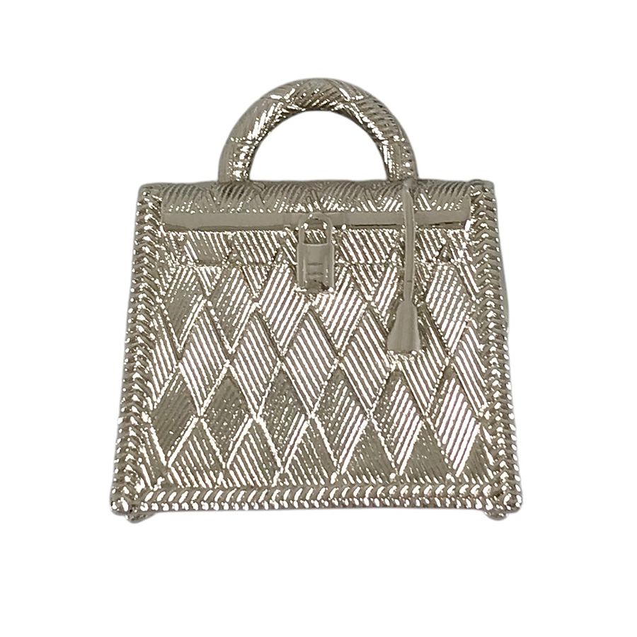 エルメス HERMES キュリオジテ ケリー チャーム メタル バッグチャーム