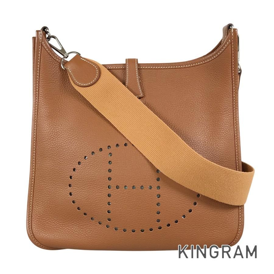エルメス HERMES エヴリン1 PM トリヨンクレマンス ショルダーバッグ sh【中古】