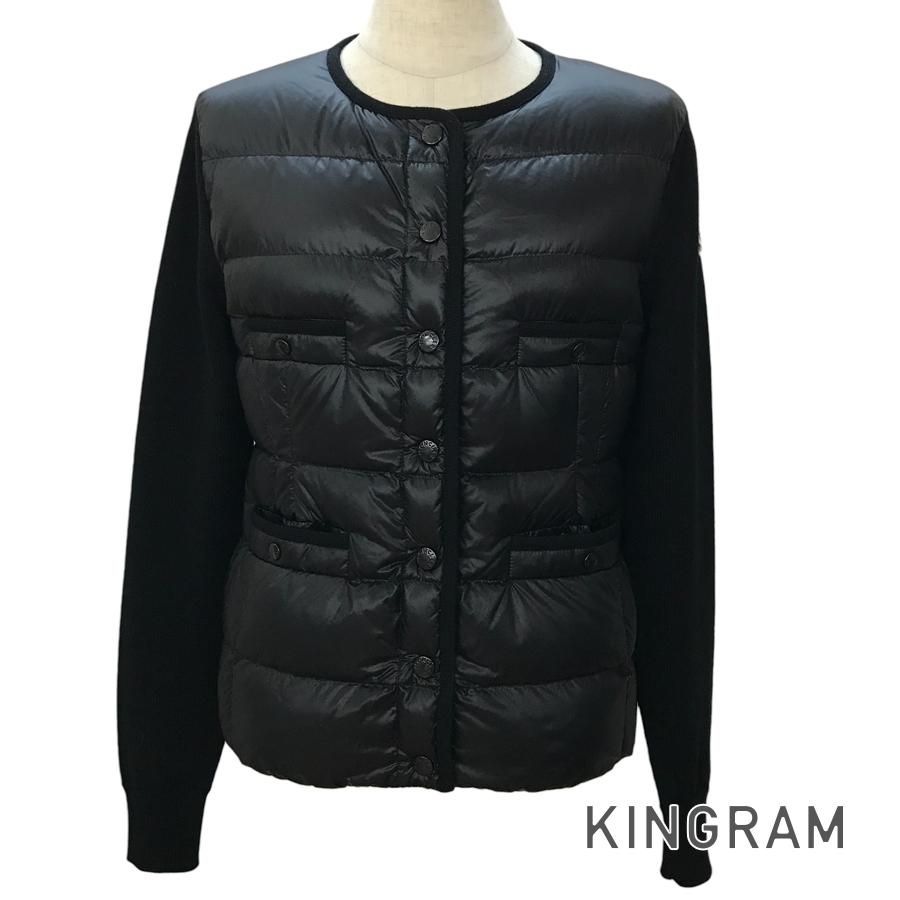 モンクレール MONCLER カーディガン トリコット 9B00025M1131 レディース ダウンジャケット st【中古】