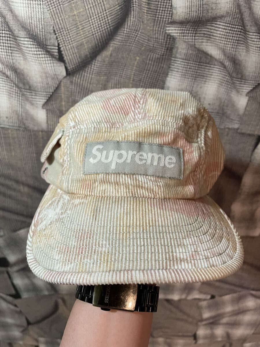 福岡出品 Supreme 24SS Corduroy Pocket Camp Cap シュプリーム