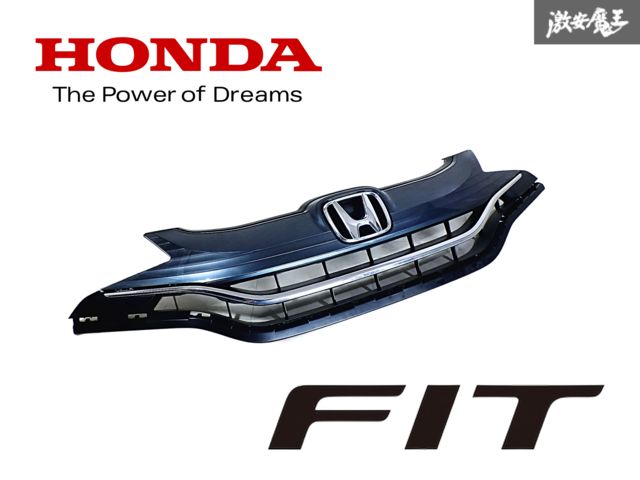 ホンダ 純正 GK3 GK4 GK5 GK6 GP5 GP6 フィット 前期 フロント ラジエーター グリル 外装 71121-T5A-901-M1 即納