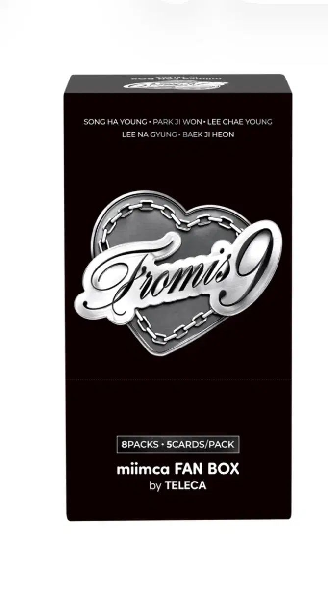 テレカx fromis_9 (プロミスナイン・プミナ) miimca ファン ボックス