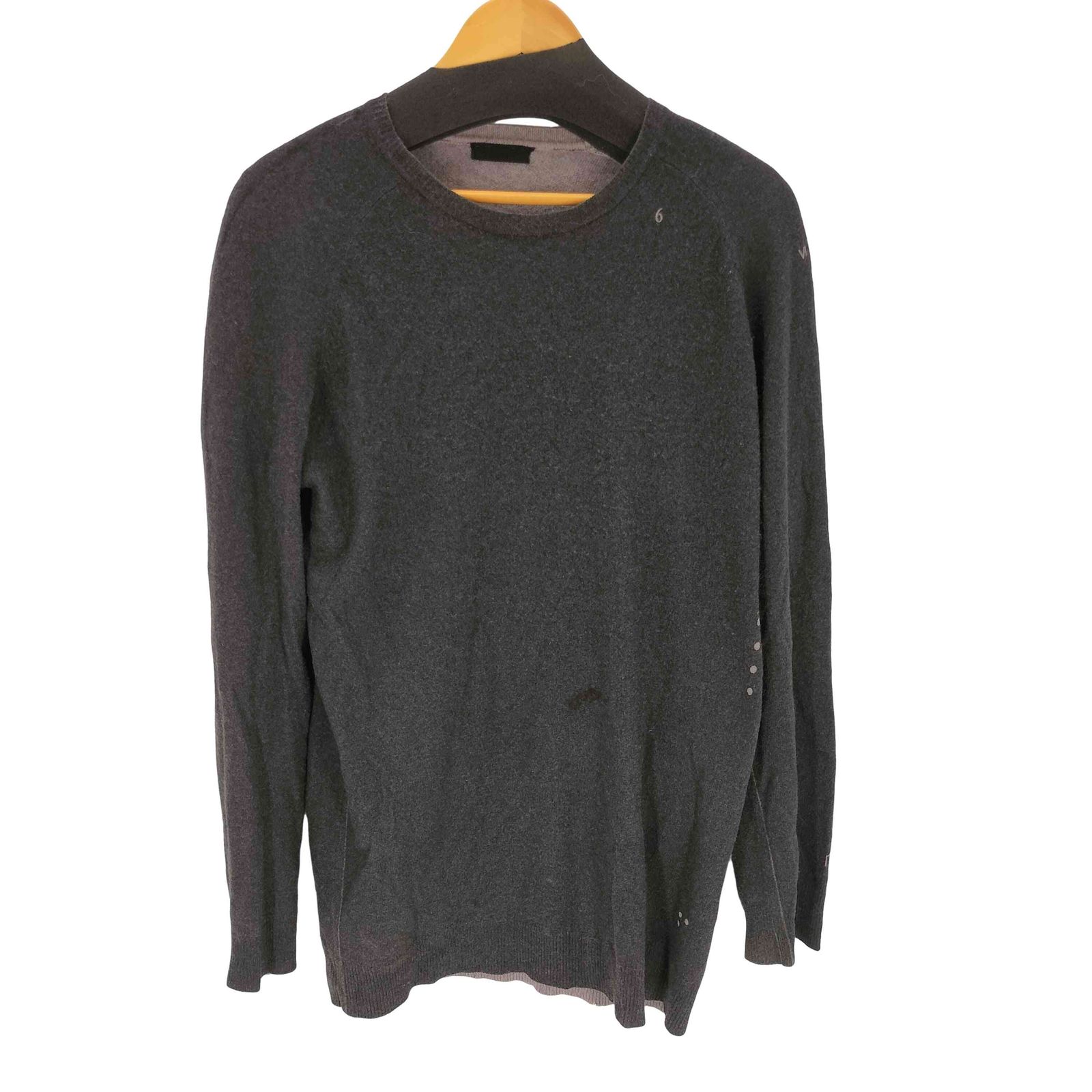 デヴォア DEVOA 18AW カシミヤニットセーター メンズ 3