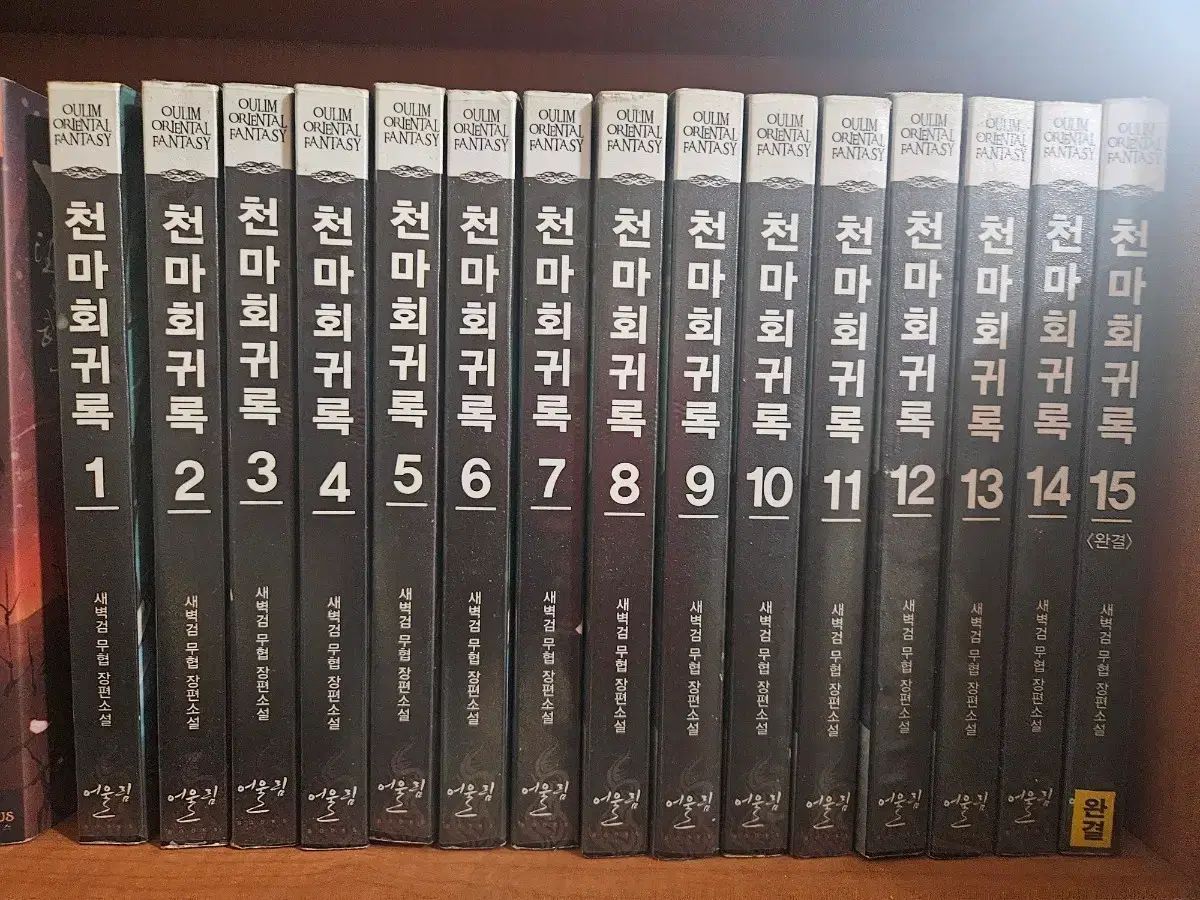 천마회귀록1-15완