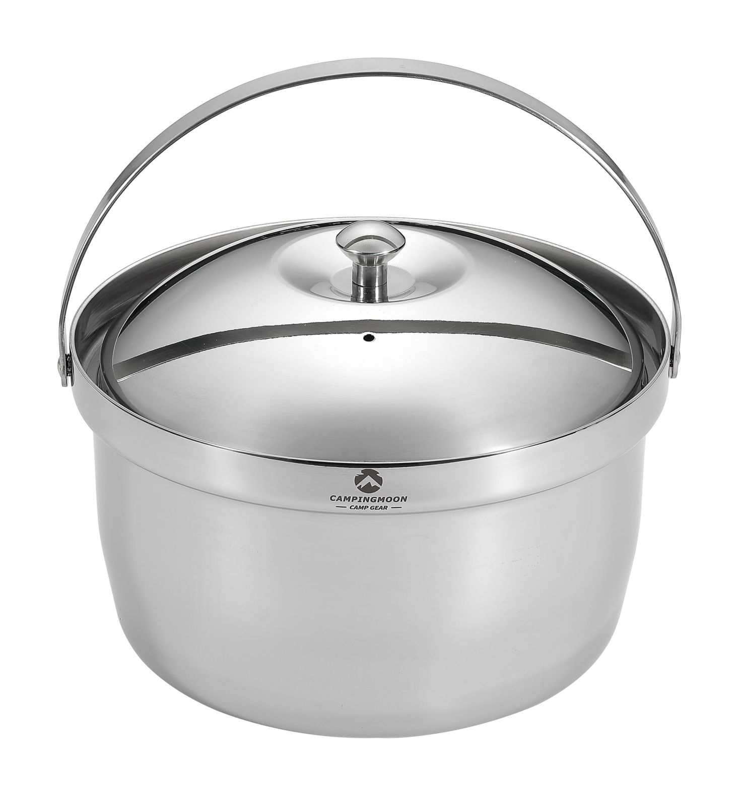 キャンピングムーン(CAMPING MOON) キャンプ ライスクッカー ステンレス アルミ 全面三層鋼 アウトドア 鍋 3.0L CC-21t