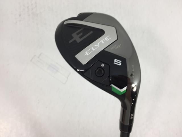 返品OK 【中古ゴルフクラブ】【超美品】キャロウェイ ELYTE MAX FAST (エリート マックスファスト) ユーティリティ 2025 (日本仕様) LIN-Q GREEN 40 for Callaway 5H