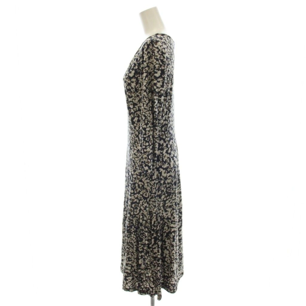 Max Mara WEEKEND フラワープリント ロングワンピース ネイビー マックスマーラ ウィークエンドライン MAX MARA WEEKEND LINE