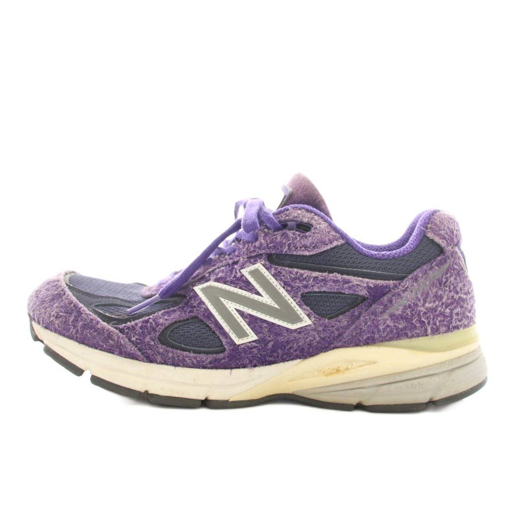 ニューバランス NEW BALANCE U990TB4 スニーカー ローカット シューズ US7.5 25.5cm 紫 /YM