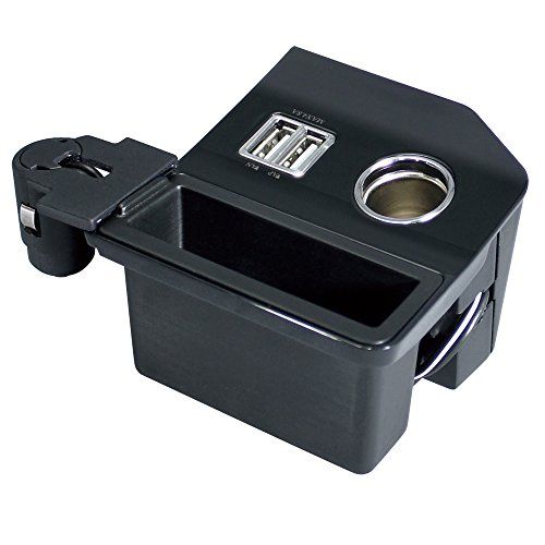 槌屋ヤック(Tsuchiya Yac) 車種専用品 トヨタ 60系 ハリアー 専用 増設ソケット コンソール 電源BOX 長さ17.6×幅13.2cm SY-HR2ts 7d4ef83a