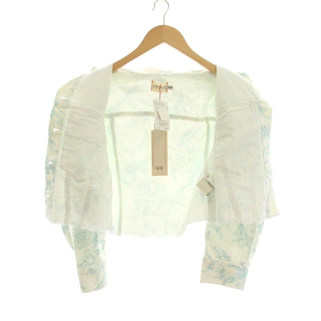 アリスオリビア alice + olivia JEANS デニムジャケット Gジャン