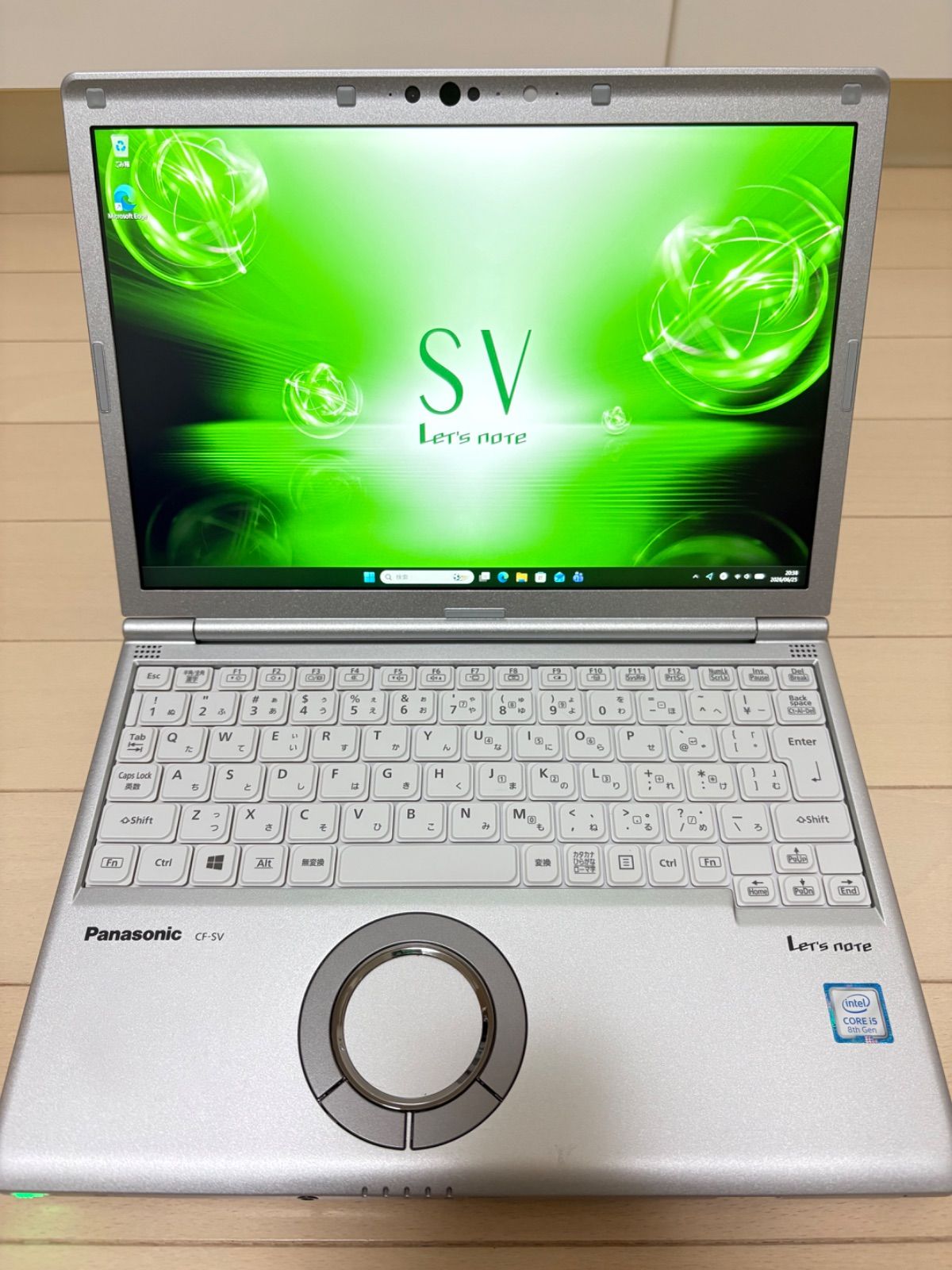 【美品・DVD・バッテリー良好】Let’s note CF-SV7 8世代 i5 SSD256GB メモリ8GB Windows11 Panasonic レッツノート すぐ使える