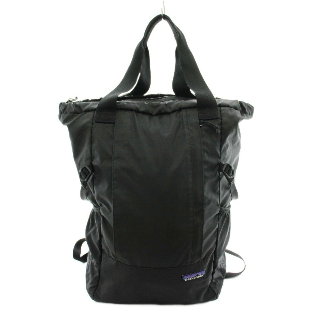 パタゴニア Patagonia ライトウェイト トート バックパック LightWeight Travel Tote Bag リュックサック デイバッグ ナイロン 黒 ブラック 48808 /AN71