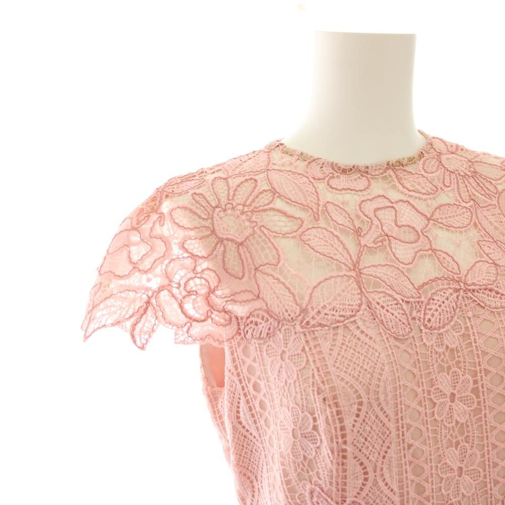 TADASHI SHOJI タダシショージ レース エンブロイダーワンピース タダシショージ TADASHI SHOJI アリスエンブロイダードレースドレス