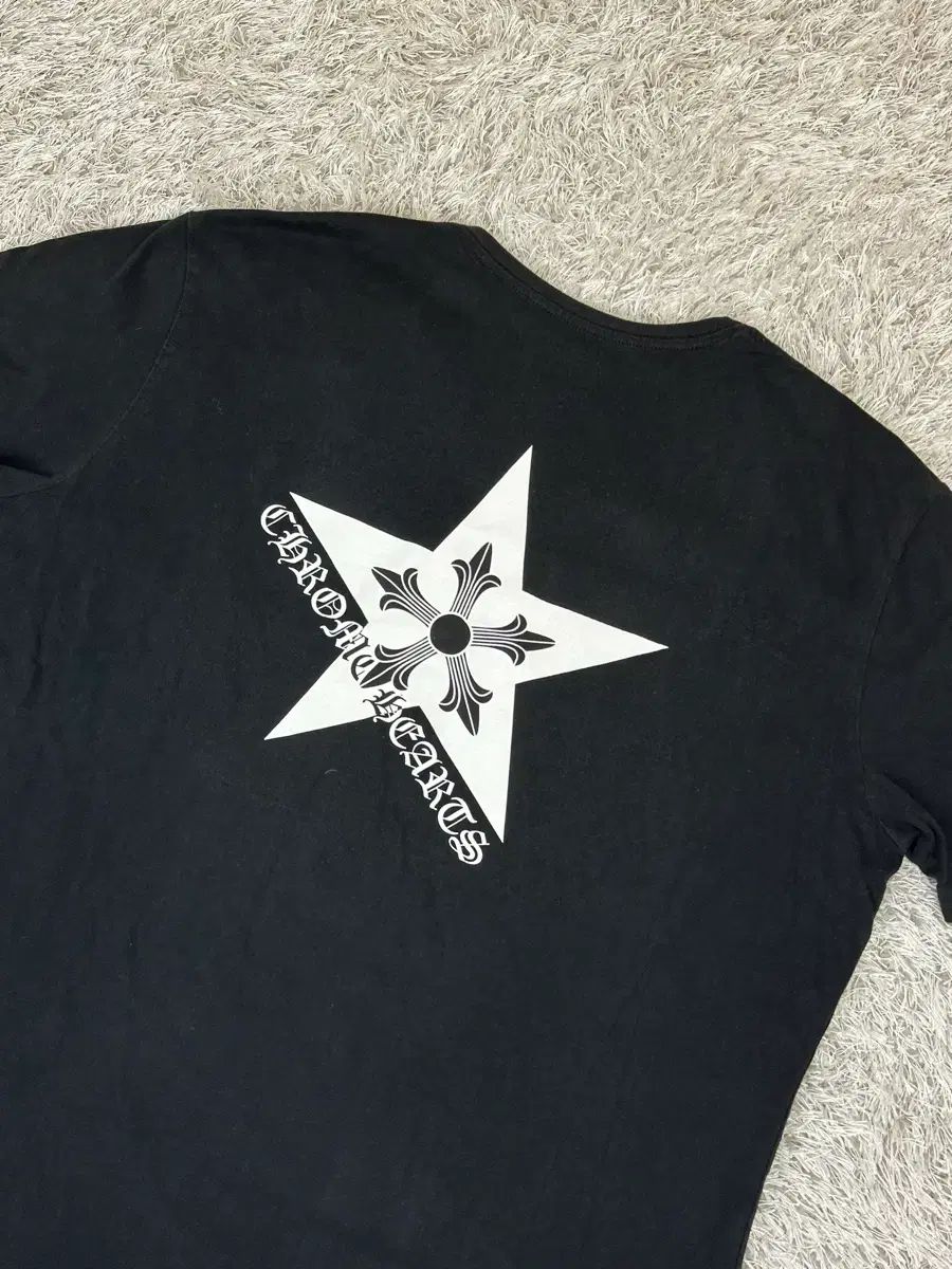XL CHROME HAEATS スター ロゴ レタリング 半袖 ブラック