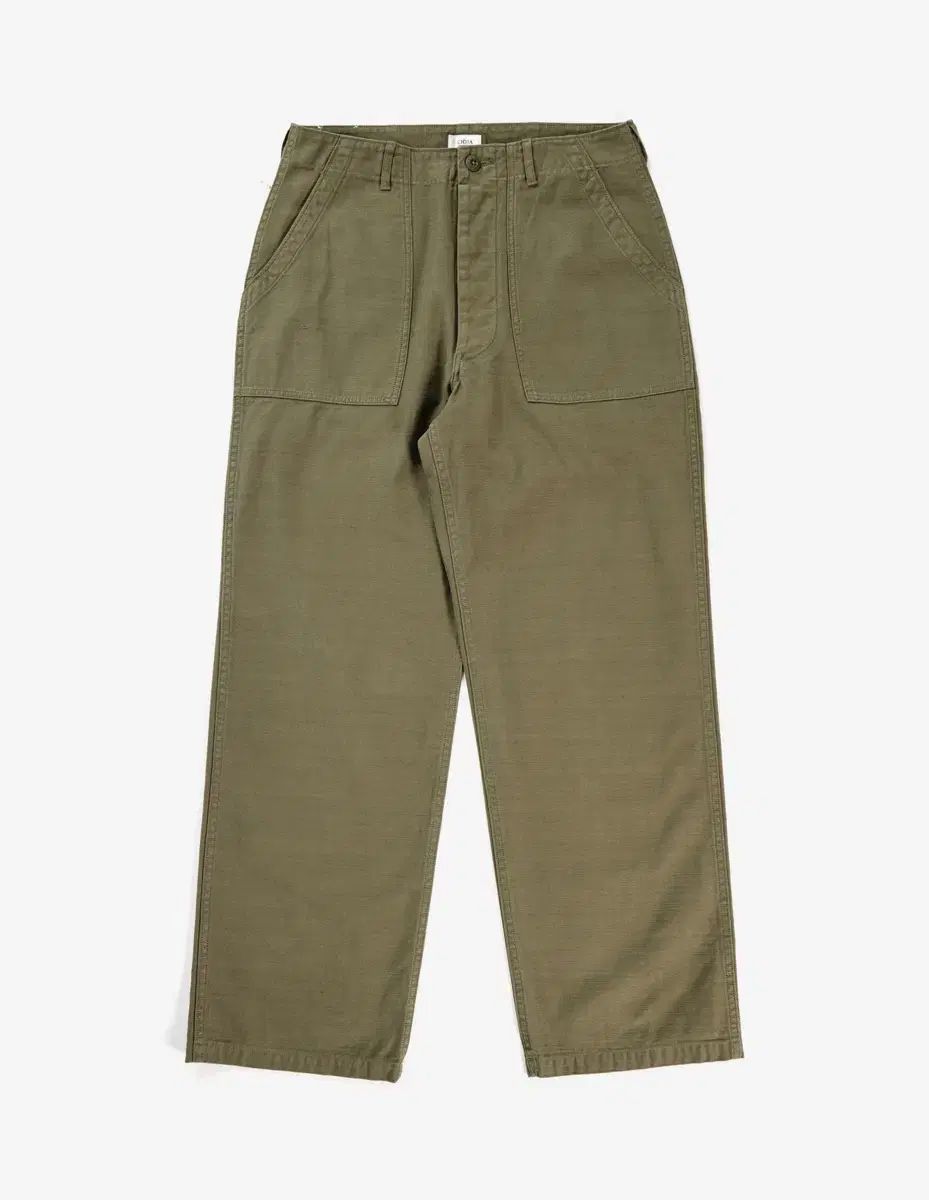 7 シオタ ベイカー パンツ ワイド ストレート DARK OLIVE