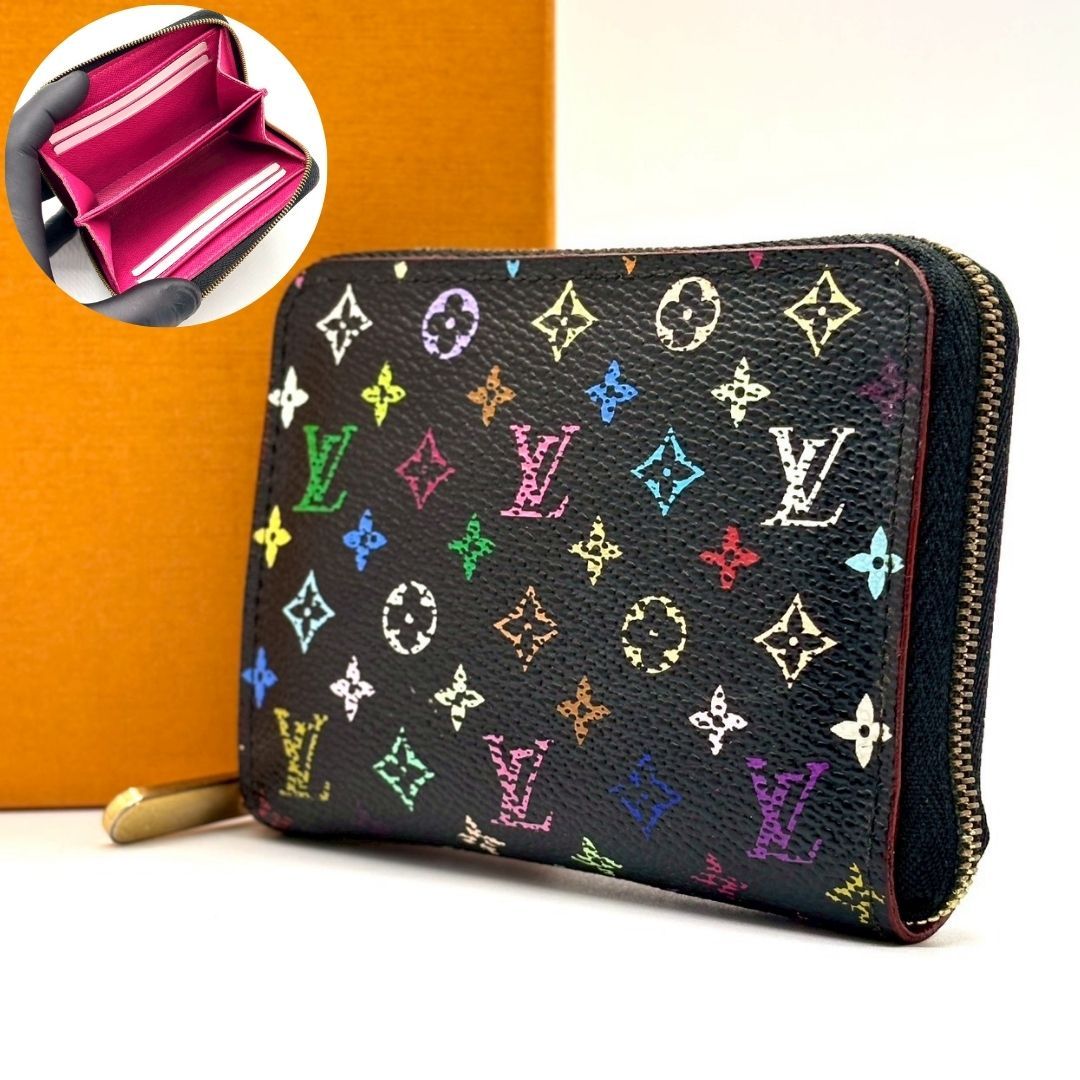 LOUIS VUITTON ジッピー・ パース モノグラム 余韻に色を差す】 LOUIS VUITTON モノグラムマルチカラー ジッピー