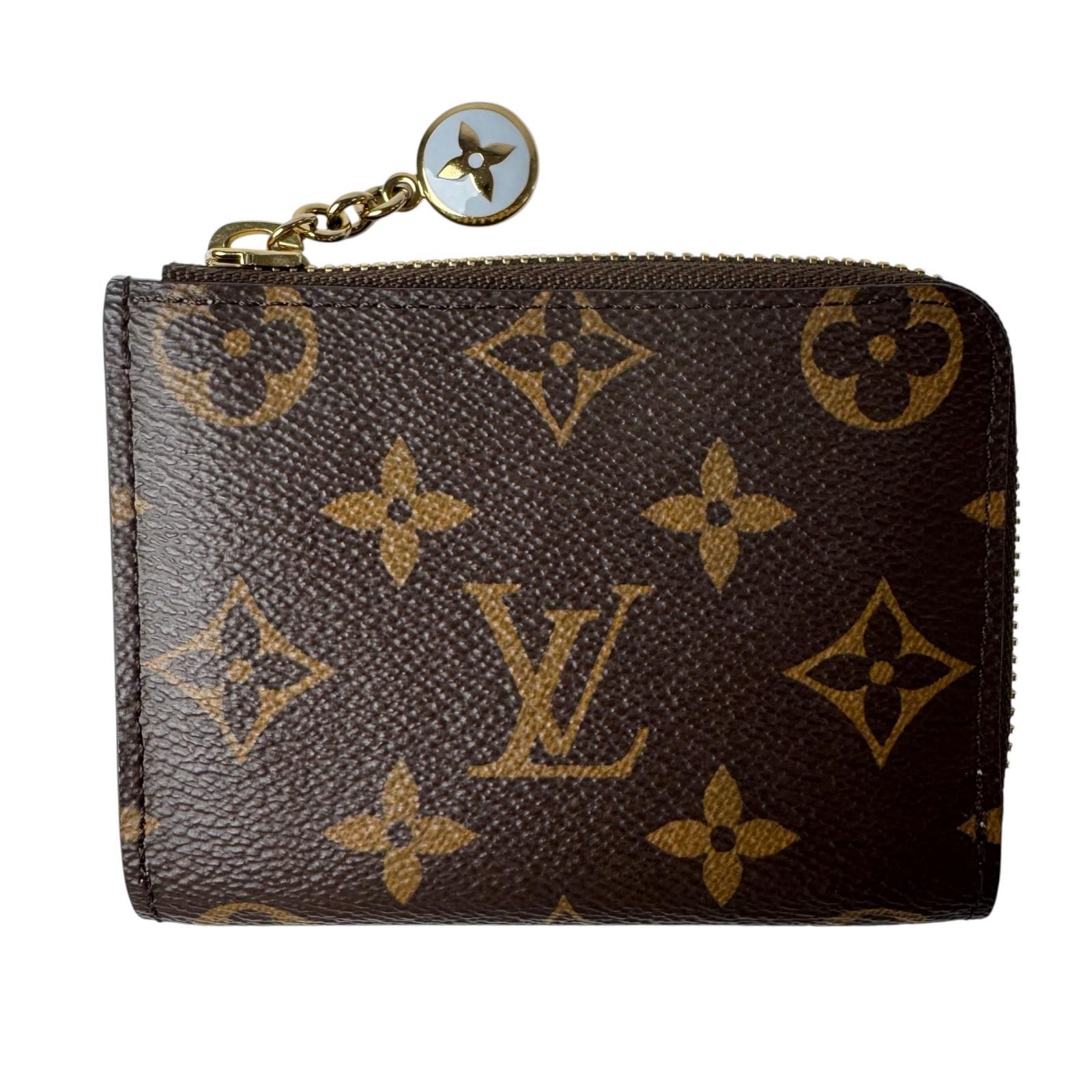 美品 ルイヴィトン LOUIS VUITTON モノグラム ポルトフォイユ ノア コンパクトウォレット M14530 IC レディース