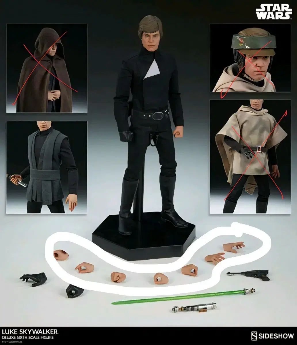 サイドショウ 1/6 Star Wars - ルーク・スカイウォーカー