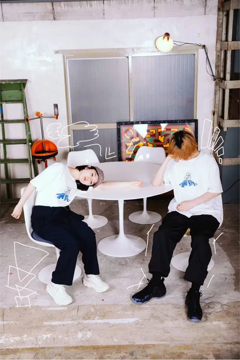 姫宮桃李 姫宮桃李 マ찰 白 基本 Tシャツ 公演 来韓 服