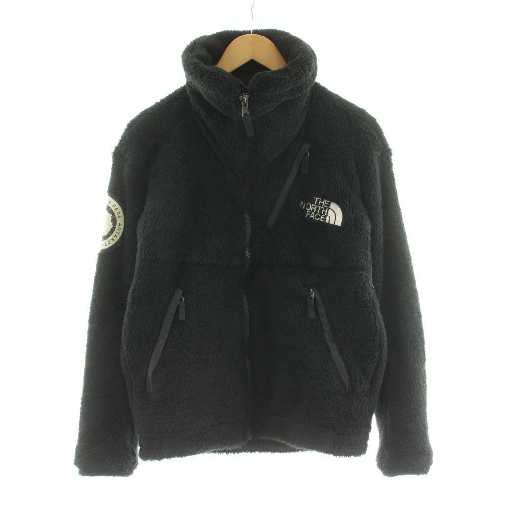 ザノースフェイス THE NORTH FACE アンタークティカ バーサ ロフトジャケット ブルゾン フリース ジップアップ ロゴ刺繍 M 黒 ブラック NA61710 /KU 10 ■MA