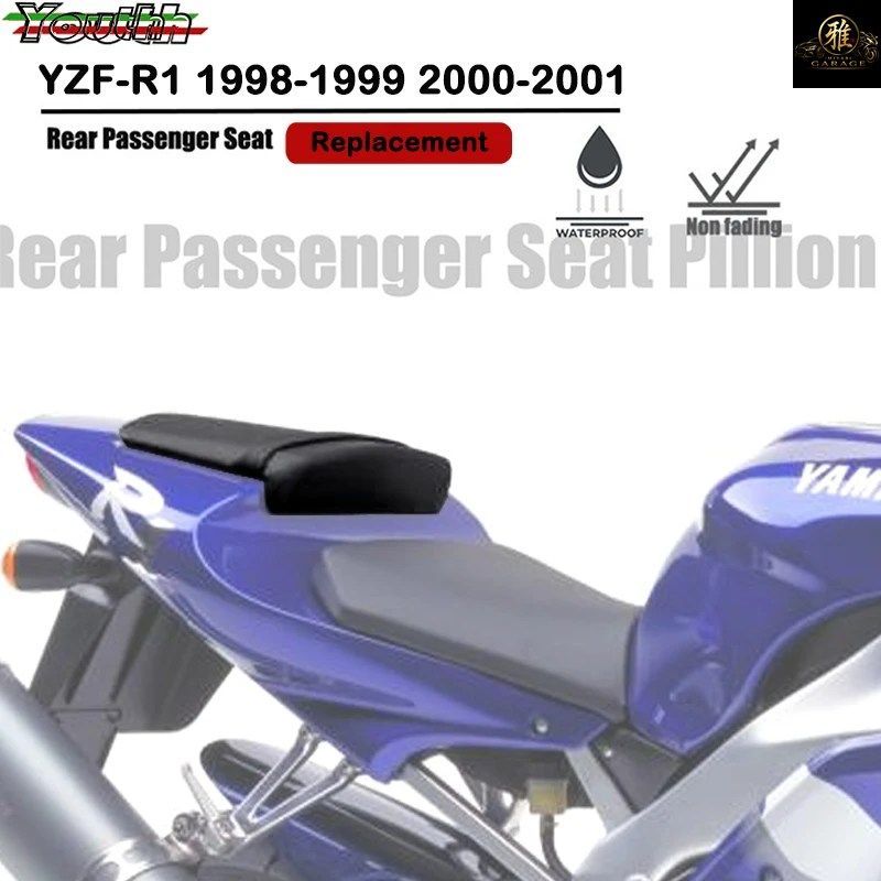 ヤマハ R1 YZF-R1 1998 1999 2000 2001 オートバイ用パッセンジャーリアシートピリオンカバー