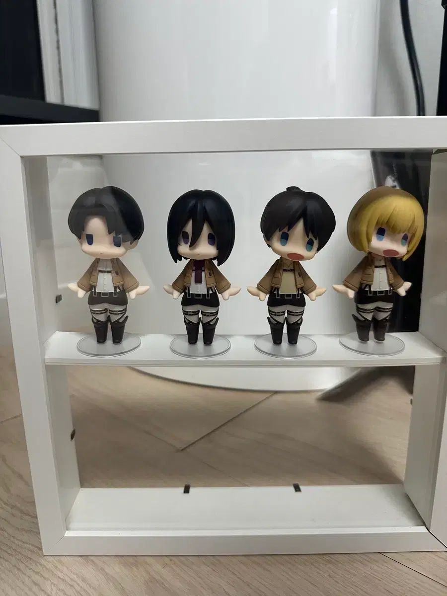 HELLOグッドスマイルカンパニー 進撃の巨人 エレン ミカサ アルミン・アルレルト(アルミン) リヴァイ