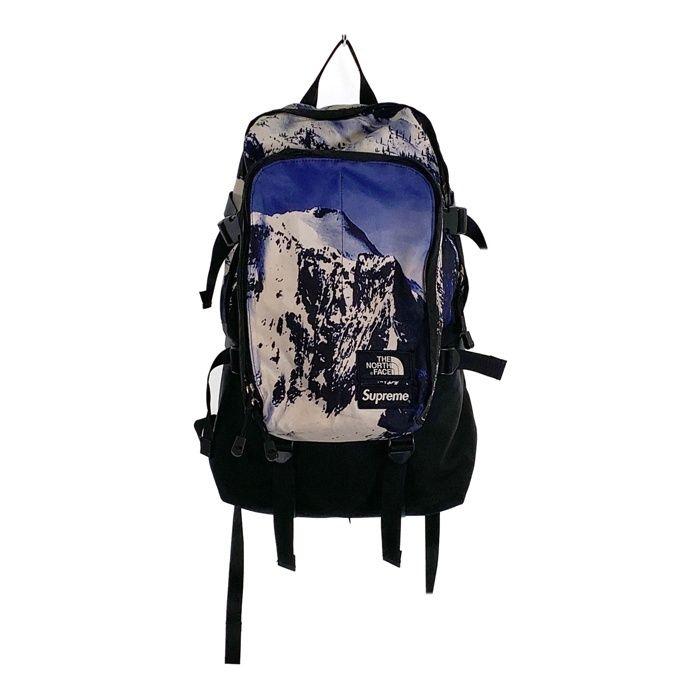 SUPREME シュプリーム THE NORTH FACE ノースフェイス 17AW Mountain Expedition Backpack マウンテン エクスペディション バックパック 雪山 ブルー ホワイト ND91701I