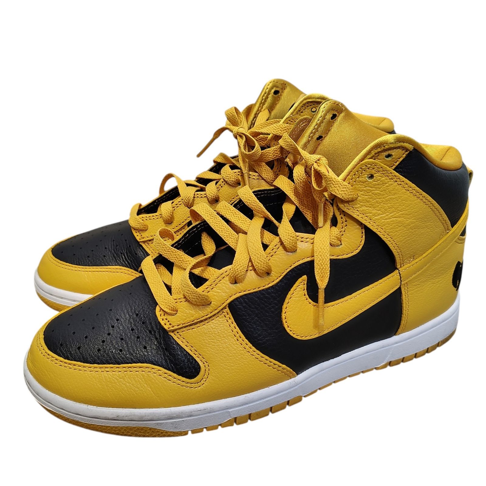 NIKE ナイキ × Wu-Tang Clan Dunk High Retro PRM ハイカット スニーカー HJ4320-100 US10 28cm イエロー メンズ