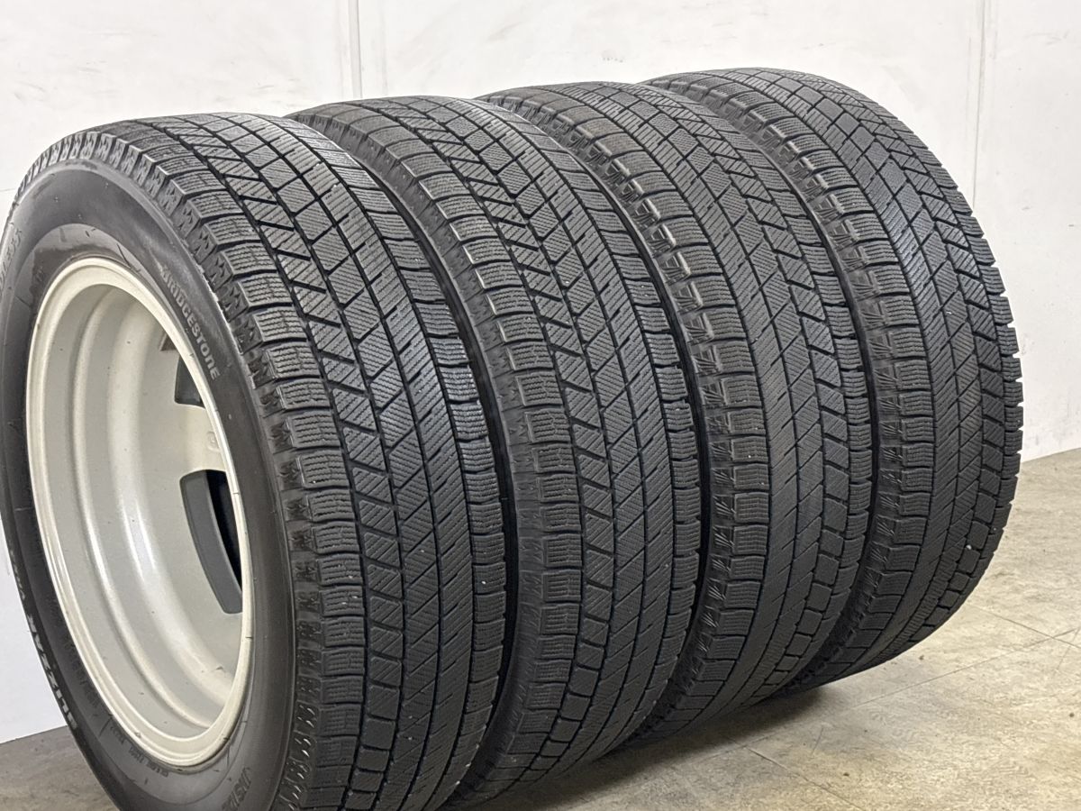 良好品】バルミナ 15in 5.5J +45 PCD100 ブリヂストン ブリザック VRX3 良好品】バルミナ 15in 5.5J +45 PCD100 ブリヂストン ブリザック VRX3