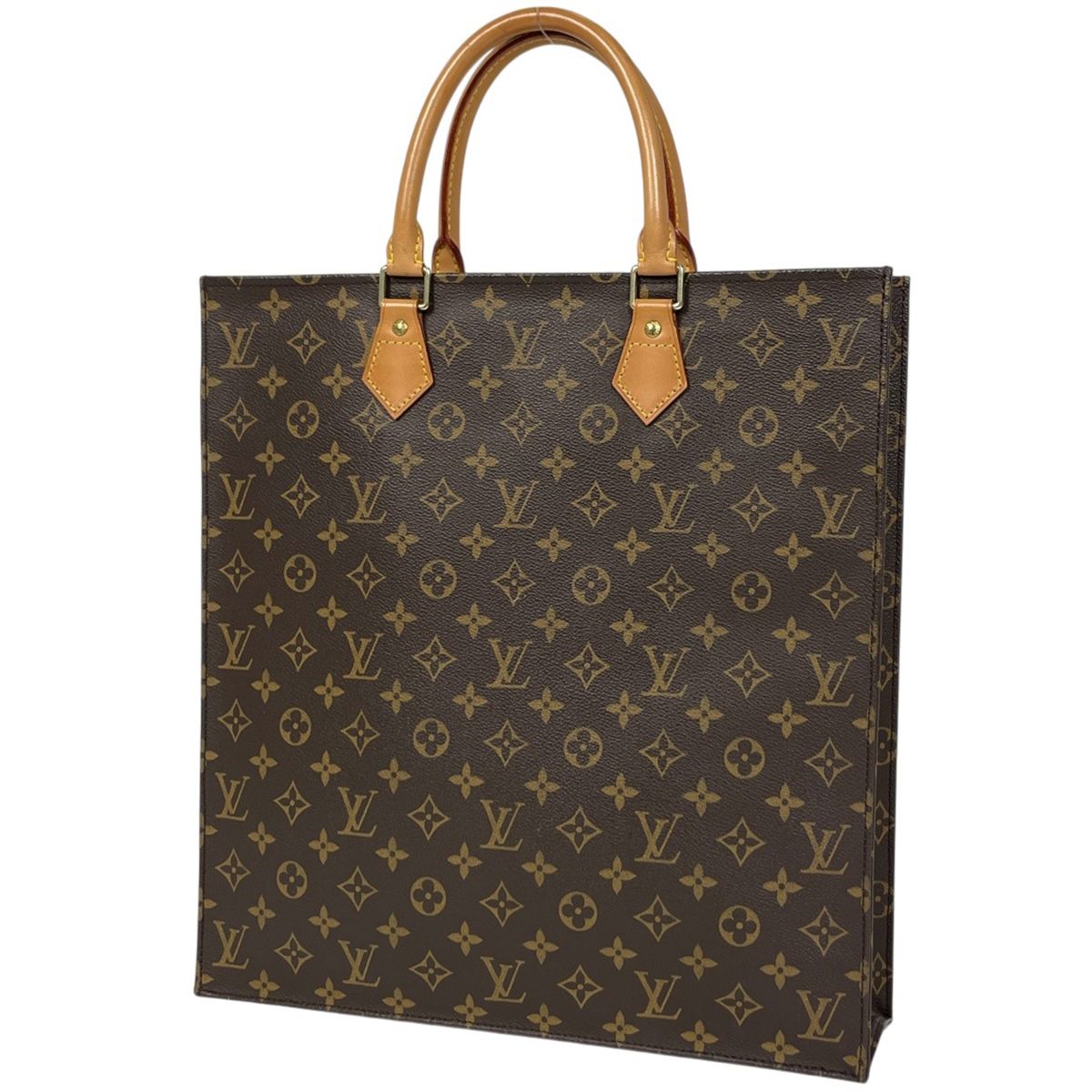 ルイ・ヴィトン Louis Vuitton サックプラ ハンドバッグ トートバッグ モノグラム ブラウン M51140 レディース 【中古】