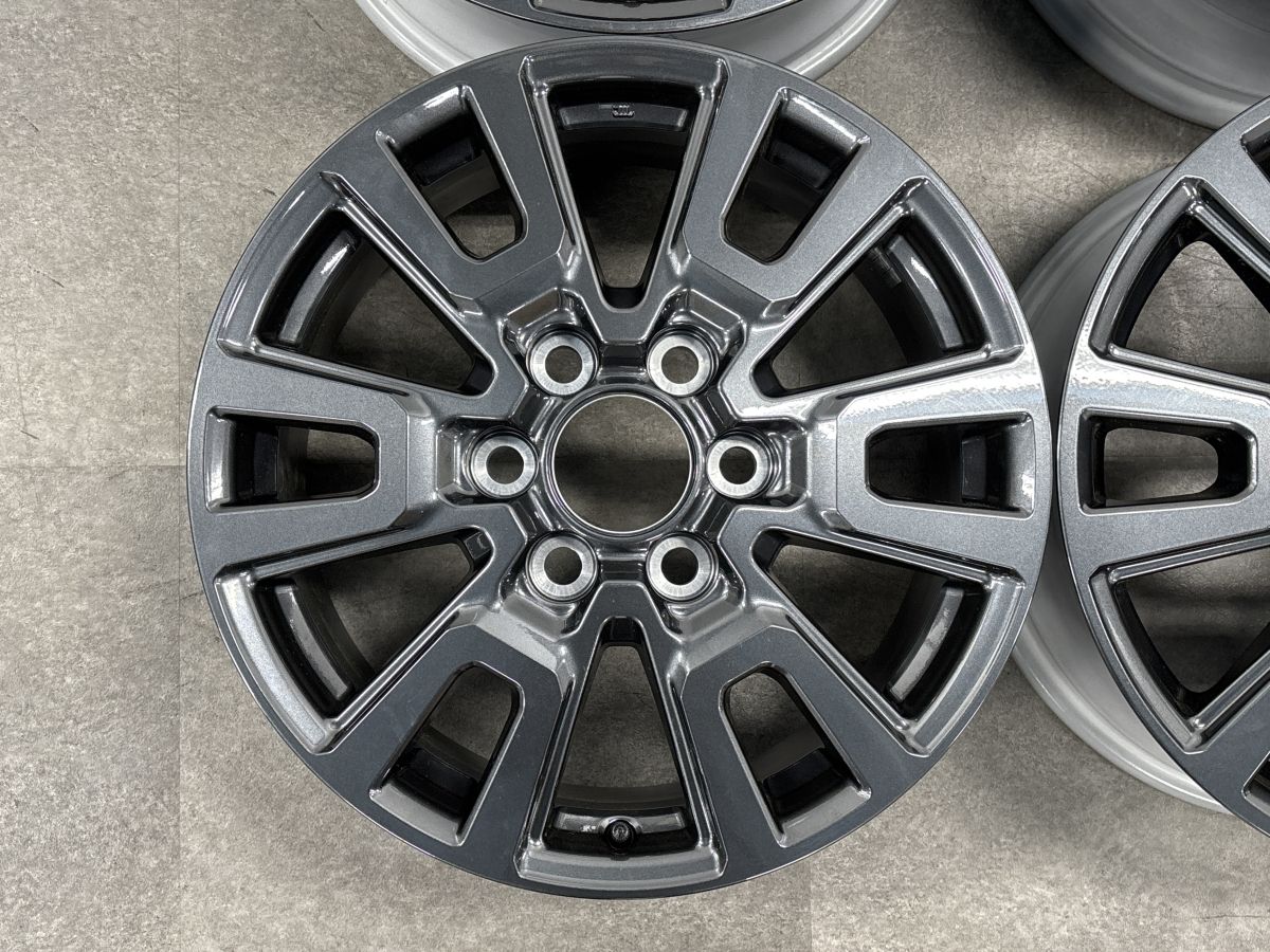 新車外し 美品】トヨタ ランドクルーザー250 VX 純正 18in 7.5J +60