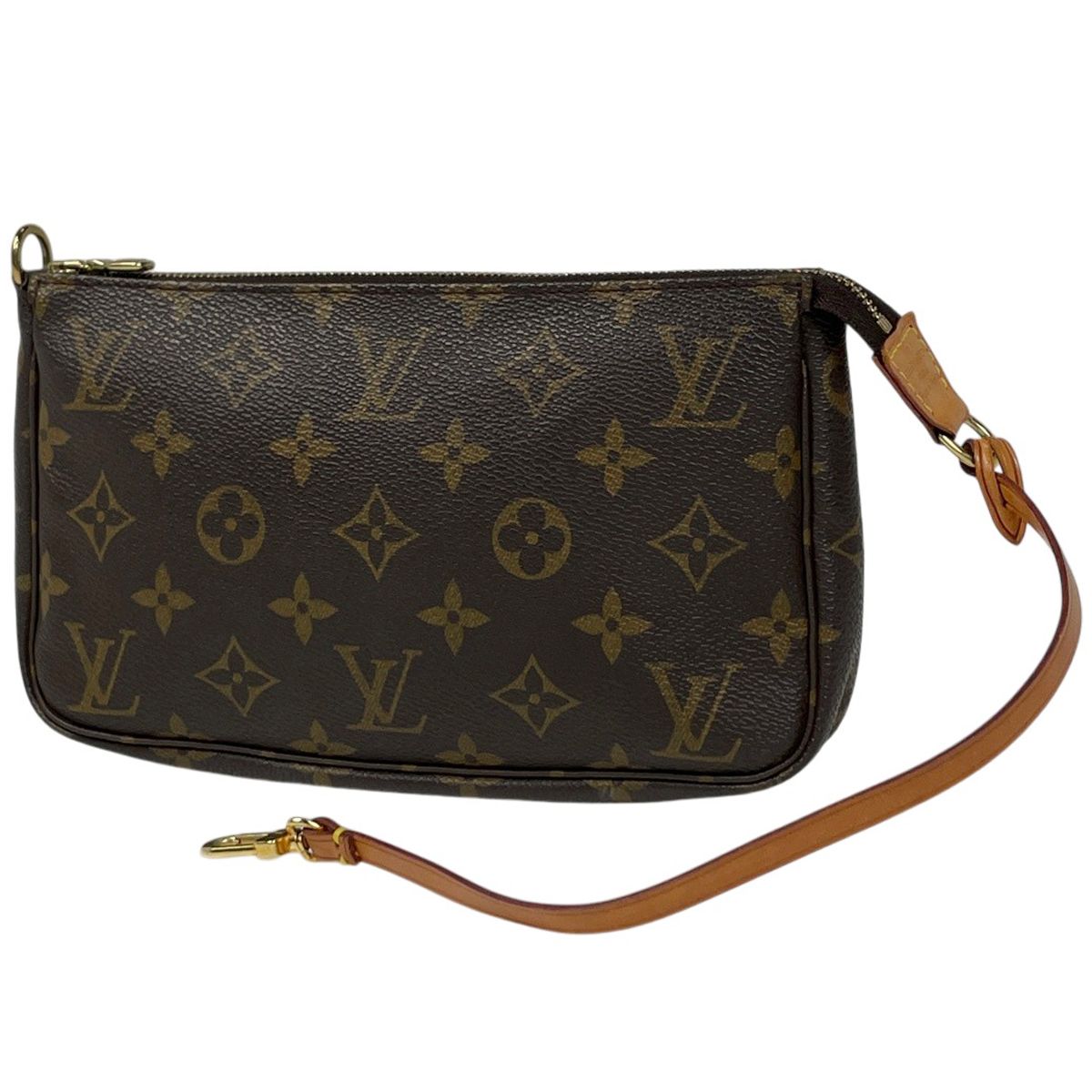 ルイ・ヴィトン Louis Vuitton ポシェット アクセソワール モノグラム ブラウン M51980 レディース 【中古】