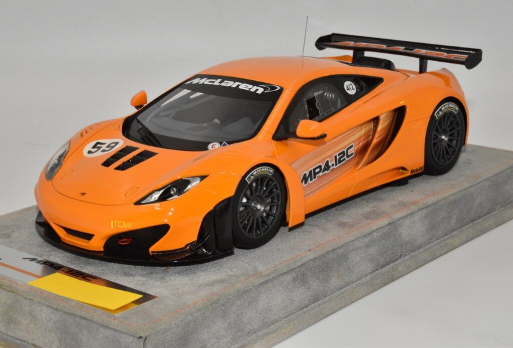 Tecnomodel 1/18 T18-MI04AC McLaren MP4-12C GT3 GoodWood 2011 #59