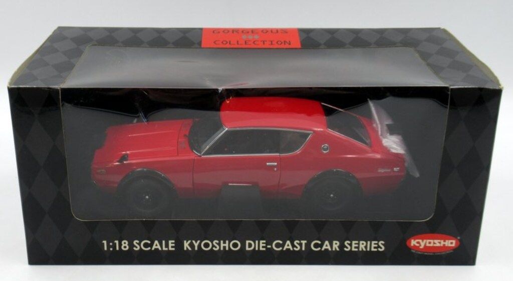 京商 1/18 NISSAN SKYLINE GT-R (KPGC110) Street version Red K08251R