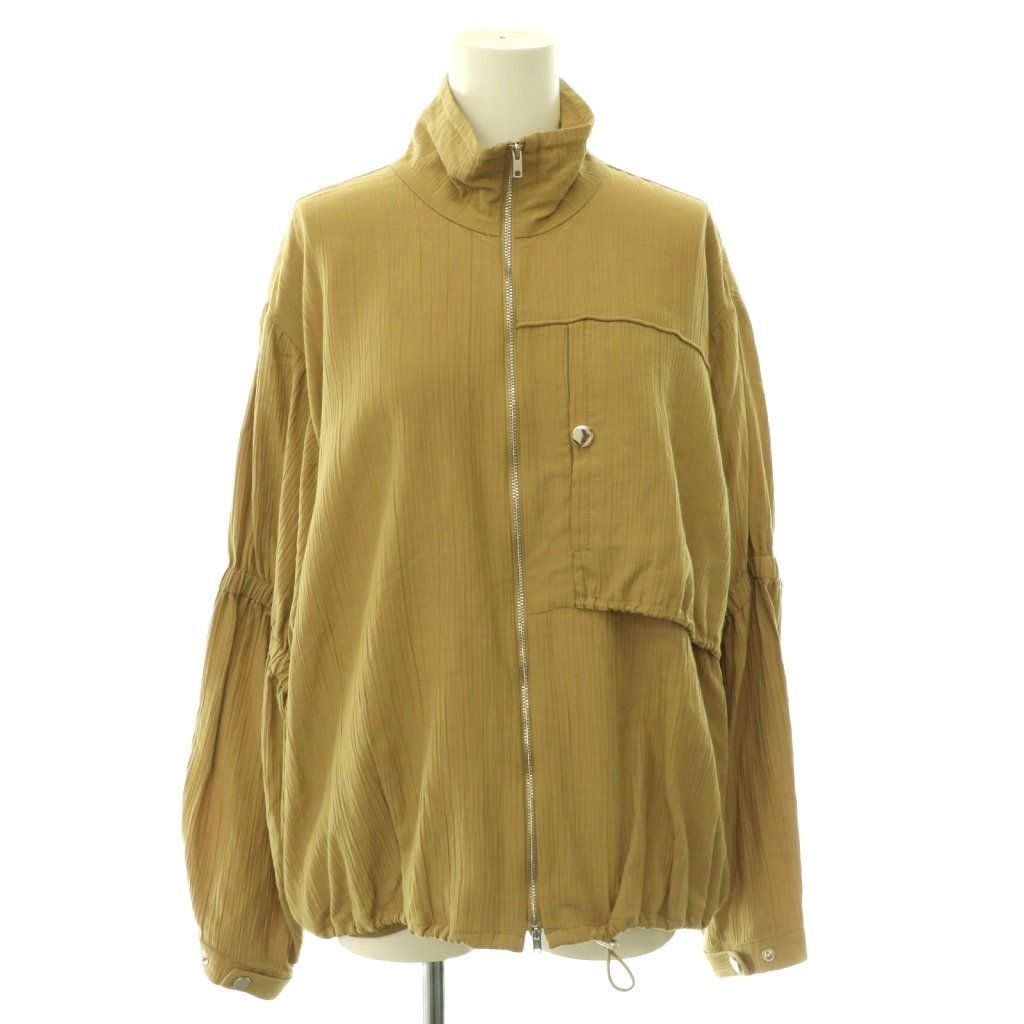 3.1 フィリップリム 3.1 phillip lim ジップアップギャザーブルゾン ジャケット XS オリーブ色 /NR ■OS