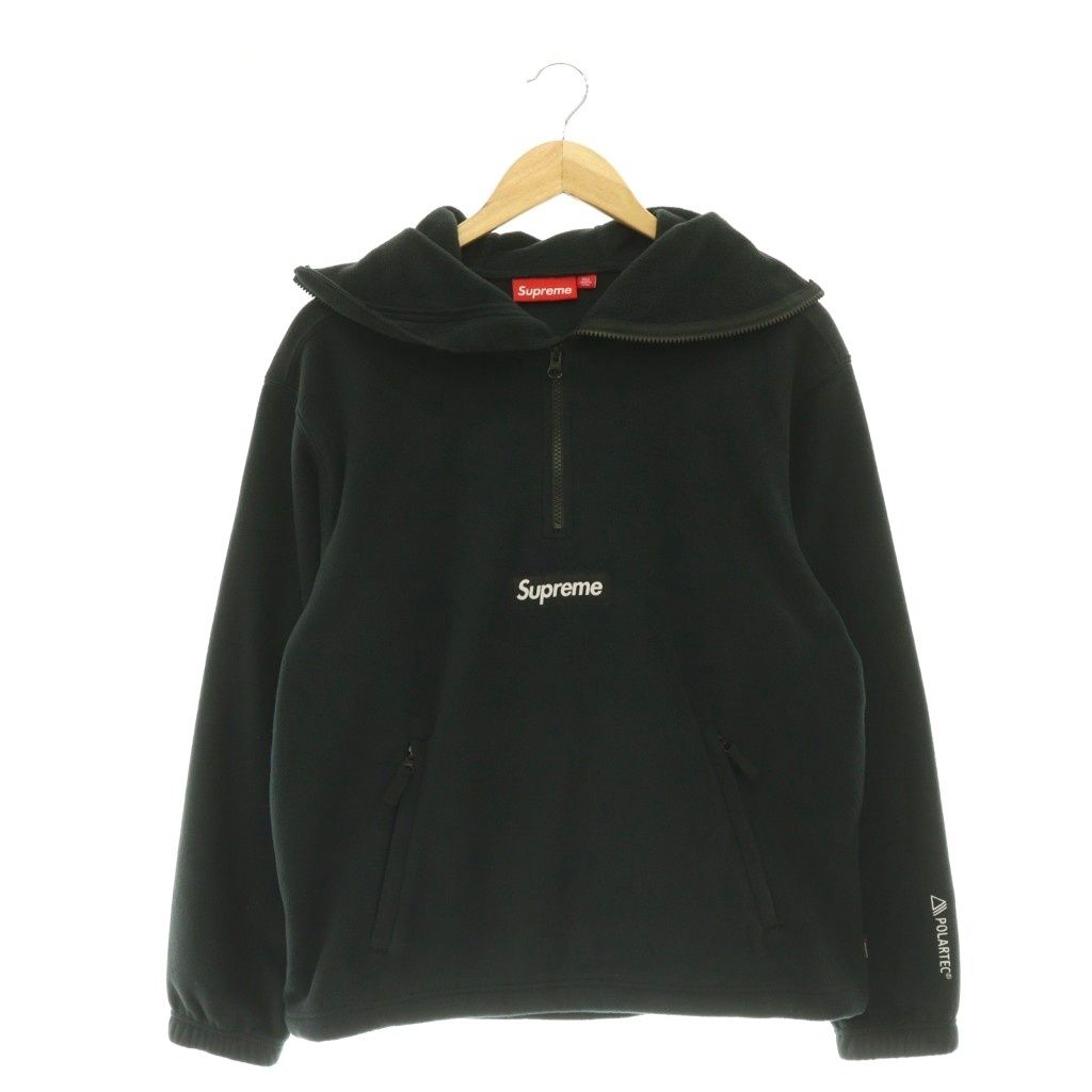 シュプリーム SUPREME 25FW Polartec Facemask Half Zip Hooded