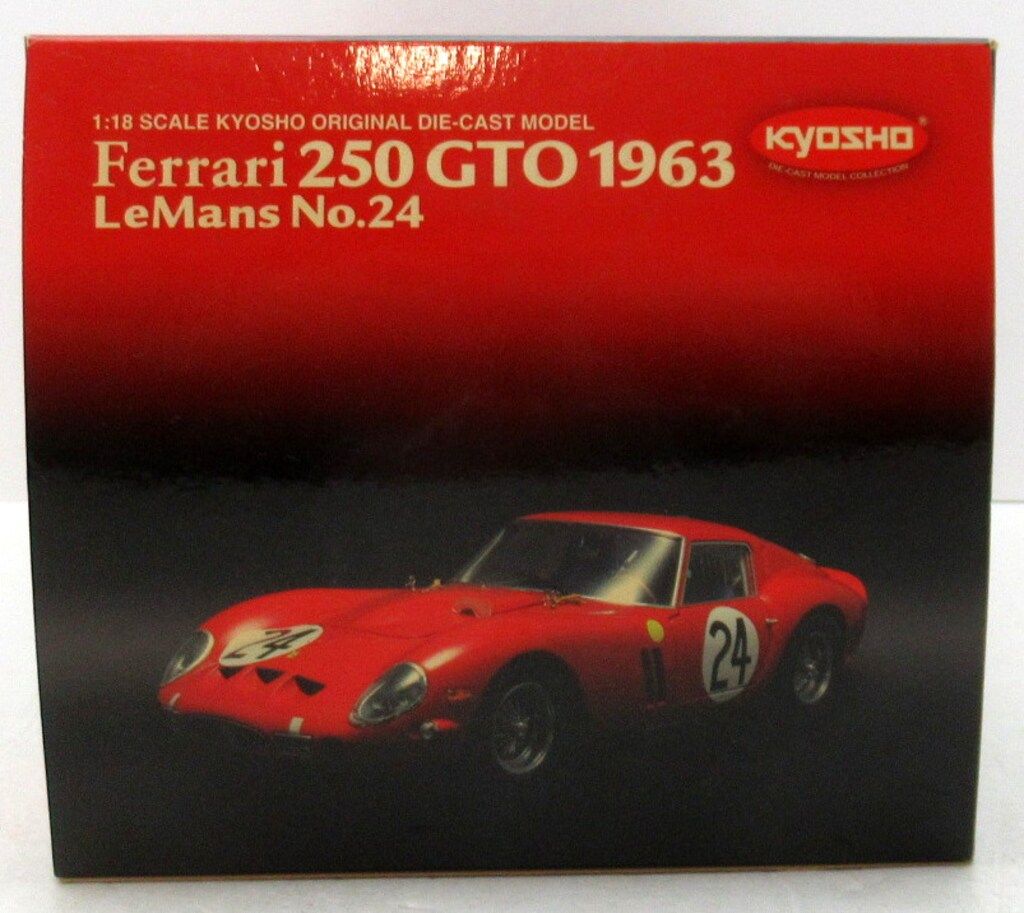 京商 1/18 Ferrari 250 GTO 1963 Le Man #24 08432C - メルカリ