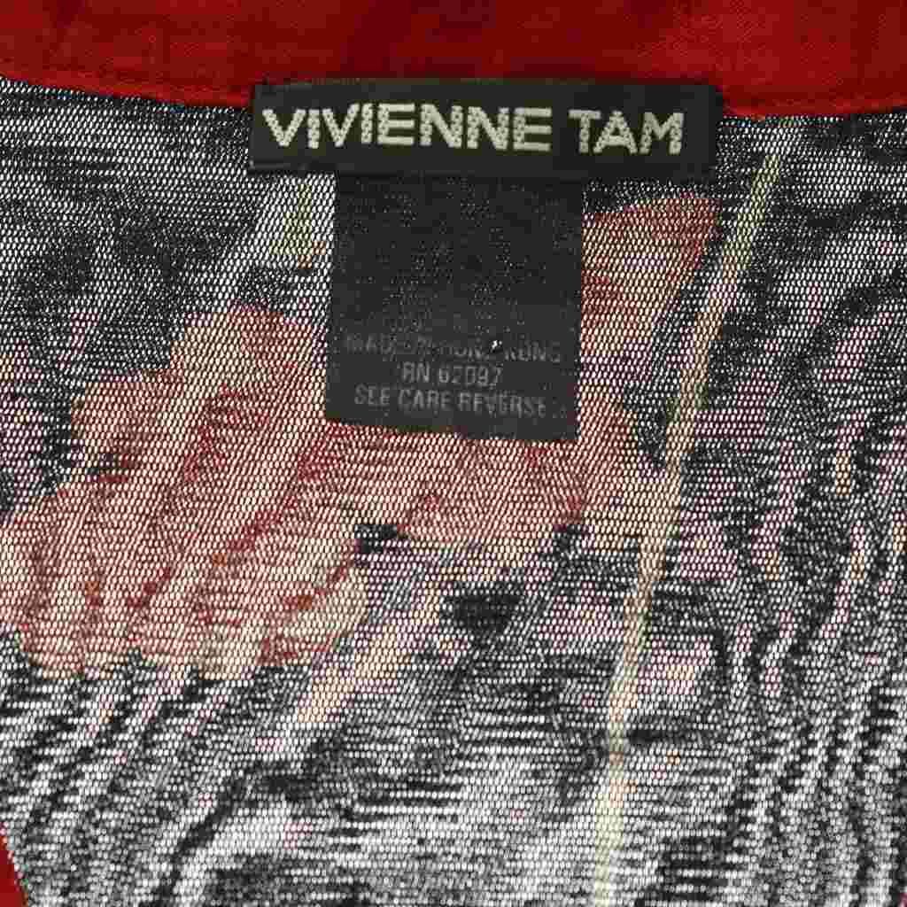 ヴィヴィアンタム VIVIENNE TAM パワーネットフラワープリント