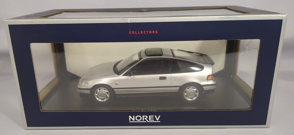 NOREV 1/18 Honda CR-X 1990 Silver 188011