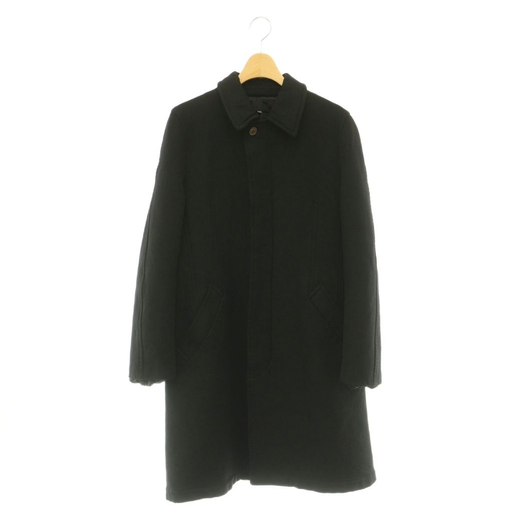 ローブドシャンブルコムデギャルソン ステンカラーコート 比翼 オールド品 黒 ローブドシャンブル robe de chambre コムデギャルソン AD2004 ステン