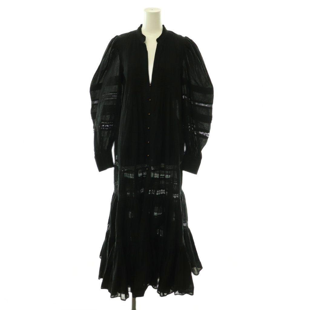 カオス CHAOS 25SS エッサウィラワンピース ロング 長袖 F ブラック /DO ■OS 21,630円