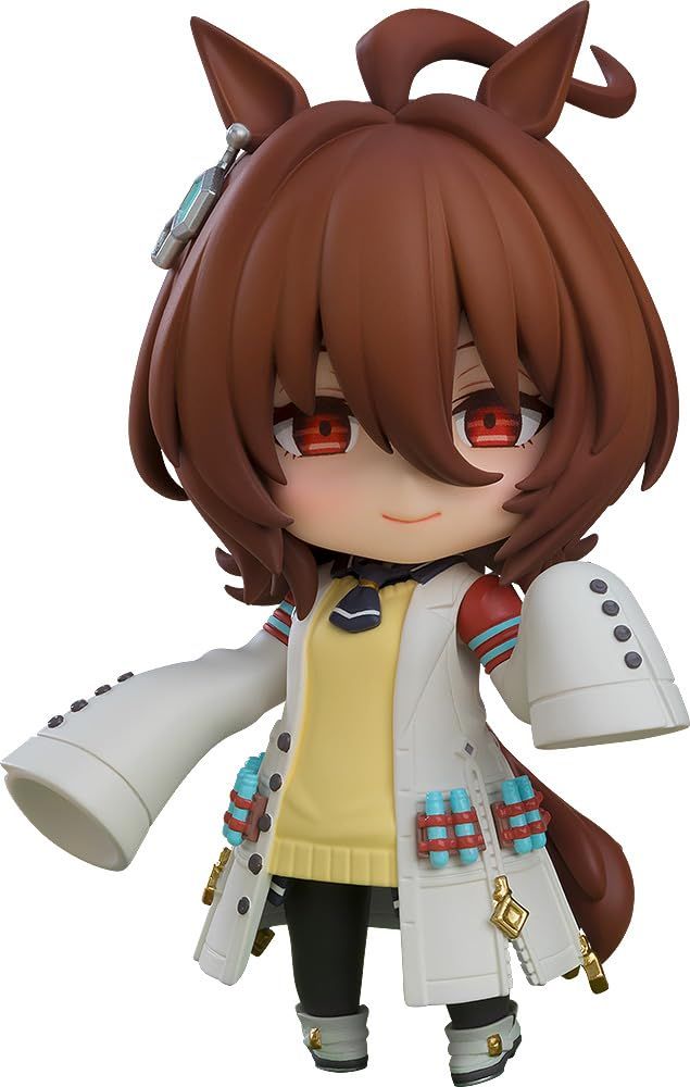 ウマ娘 プリティーダービー ねんどろいど アグネスタキオン プラスチック製 塗装済み可動フィギュア ノンスケール 専用台座付属 全高約100mm 再販