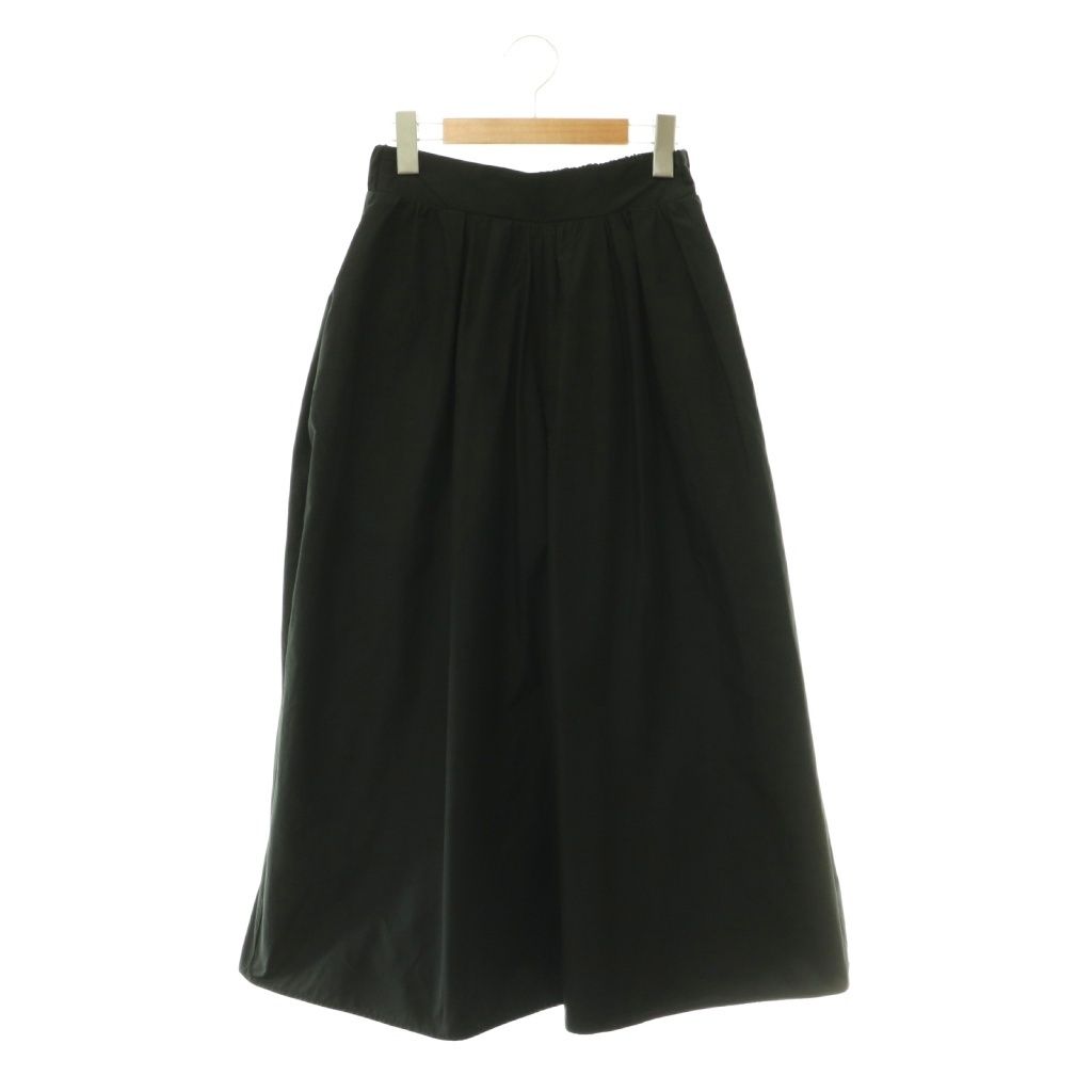 machatt メモリーキュロットパンツ ブラック マチャット MACHATT 24SS メモリーキュロットパンツスカート F
